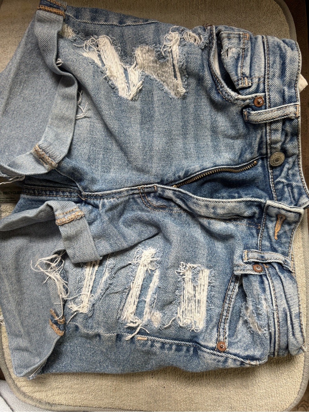 American Eagle Outfitters White Clothing Care Tag